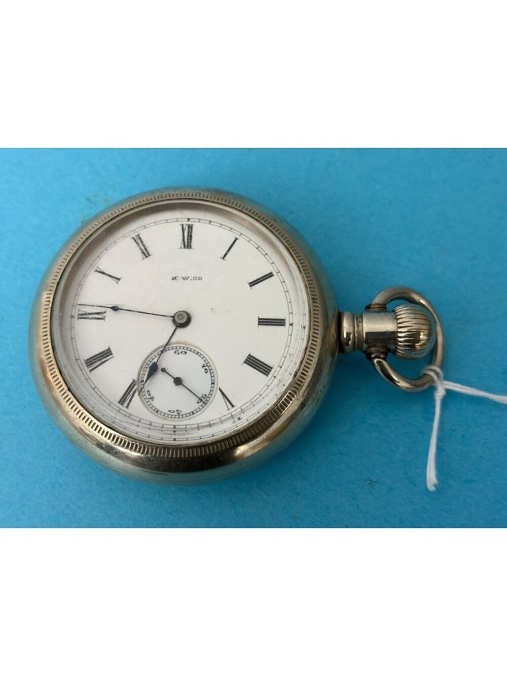 1857 E. Howard & Co Pocket Watch 15J Keystone Silverode Case 4 parts / repair